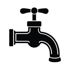 Faucet Icon Vector Illustration