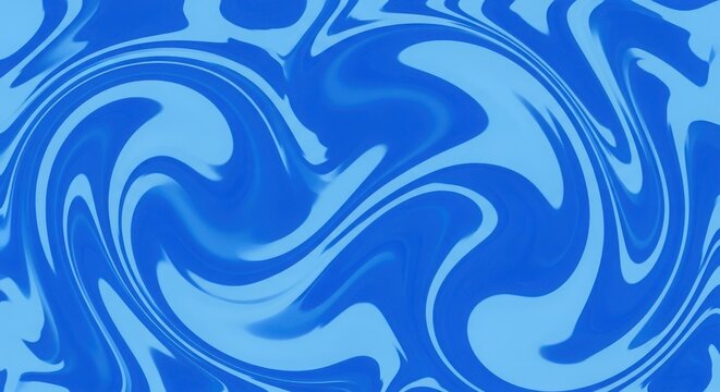 Abstract swirling blue and light blue pattern