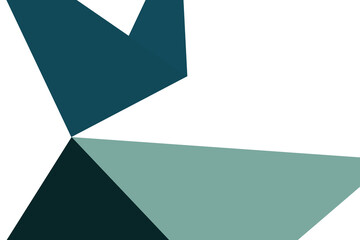 Dark Blue, Green vector abstract colorful background, which consist of triangles. Pattern with colored triangles on white background.