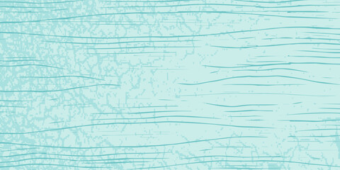 Grain wood image texture on blue cyan board background. Mint green Solid paper abstract simple art good modern illustrations. eps 10
