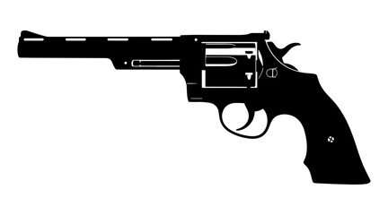 Revolver silhouette