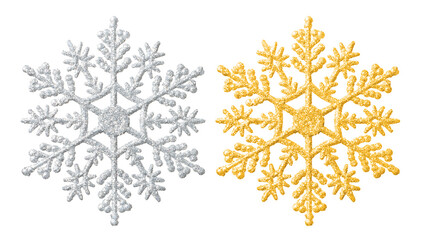 雪の結晶を模した、クリスマスオーナメント