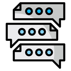 Comment Thread  Icon Element For Design