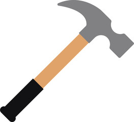 Claw Hammer Tool Construction Icon