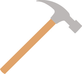 Claw Hammer Tool Construction Icon