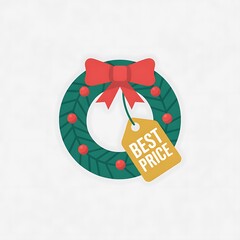 christmas gift box with christmas ball