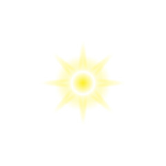 PNG Lens flare and sunlight effect glowing sun rays overlay for realistic lighting transitions light and bright reflections isolated on transparent background