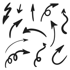 Arrows set. Arrow, cursor ico...