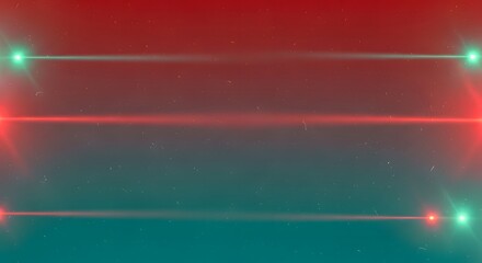 Horizontal Navigation Lights: Red and green lights, symbols of navigation, glow against a dark canvas, signifying the vessel's journey at sea. These signals create a captivating abstract visual