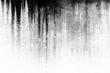 old aged weathered rough dirty concrete crack wall texture. black and white surface with grunge dust noise grain effect abstract for background.