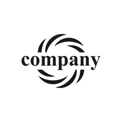 generic circle logo design , business logo , vector , symbol , company logo,background, emblem, swirl, infinity, circular	