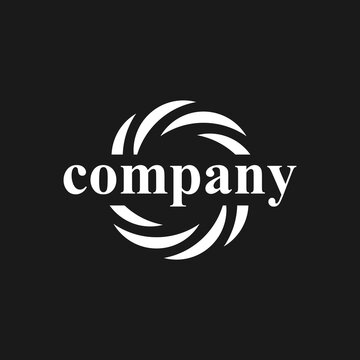 generic circle logo design , business logo , vector , symbol , company logo,background, emblem, swirl, infinity, circular	