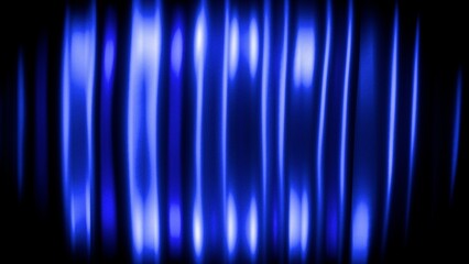 Abstract Blue Technology Background with Digital Signal Waves and High-Speed Data Flow. Conceptual Cyberspace Energy and Motion.