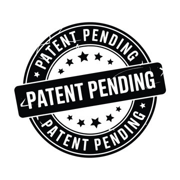 Official patent pending stamp seal with stars