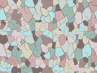 Terrazzo flooring surface. Seamless pattern. Traditional background - marble rocks. Classic interior material of mosaic stone.