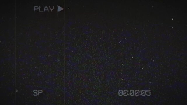 Frame Effect Overlay of old film with scratches, dust and grain