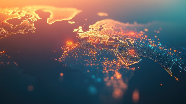 Global network of light