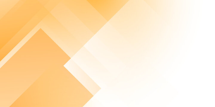 Abstract white and orange background with diamond and rectangles shapes layered. space futuristic design concept.Vectors abstract graphic design banner pattern background template. presentation design