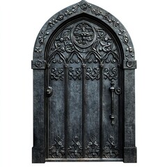 Photo of metal door Isolated on white background, high quality, 4k, super realistic, abida00001, highly detailed, --v 6.1 Job ID: ce96cd1e-4497-44c5-8131-79e28dc2bf25