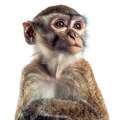 Photo of Monkey Isolated on white background