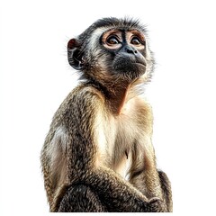 Photo of Monkey Isolated on white background