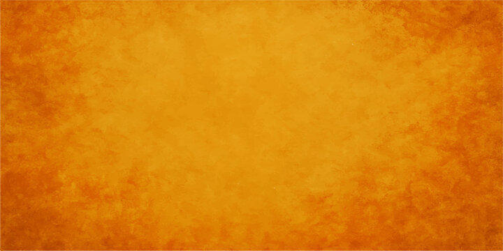 An abstract vintage orange paper texture featuring aged parchment and brown grunge stains provides an antique backdrop with copy space