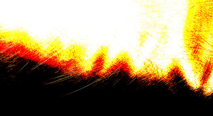 Abstract Fire Element on Black Background. Fiery Explosion for Energy, Power, and Creative Design Visuals.
