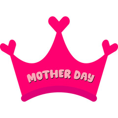 Mother's Day Crown Illustration