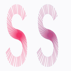 Modern abstract geometric design with bold colors