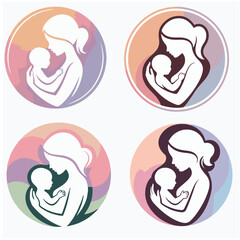 specila baby logo mom care