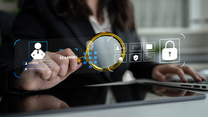 A digital security system for user authentication and access control. A concept of data protection...