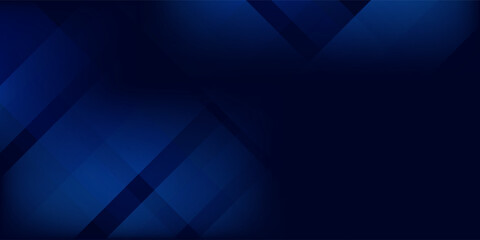 Dark art blue background with abstract graphic elements for presentation simple