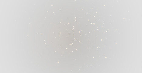 Fototapeta premium Christmas glowing bokeh, gold dust, and spark overlay on transparent background. Vector PNG adds festive sparkle, magic light effects, and dreamy highlights to any design.