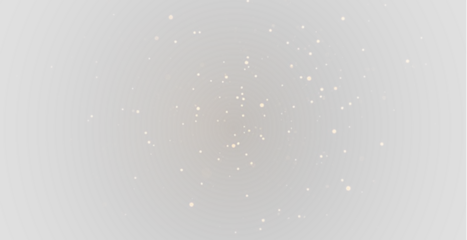 Christmas glowing bokeh, gold dust, and spark overlay on transparent background. Vector PNG adds festive sparkle, magic light effects, and dreamy highlights to any design.