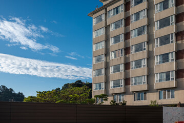 鳥羽市の宿からの風景