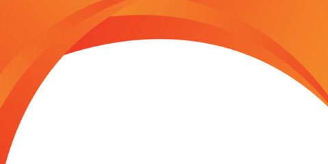 Abstract orange white banner background. Graphic design banner pattern background template eps10