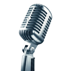 Fototapeta premium Vintage microphone for music and performance