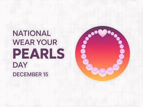 Celebrate national wear your pearls day december fifteenth with a pearl necklace