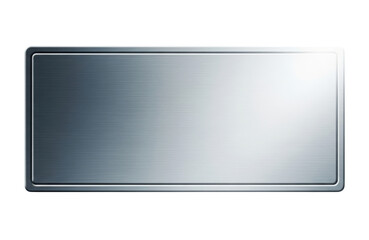 Brushed metal rectangle