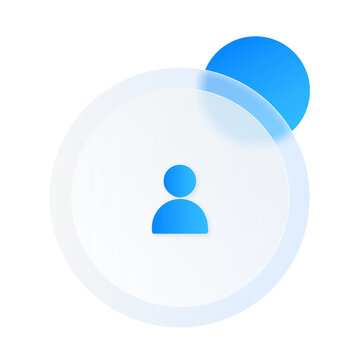 Business Infographic Button UI UX Bubble Blur Website Asset Element Template Frosted Glass Glasmorphism Style Eps Svg	
