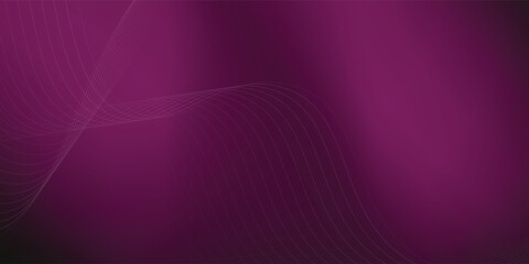Abstract background using dark pink tones on a black background. The lines and curves are like gentle and flowing waves. vector illustration eps10 concept