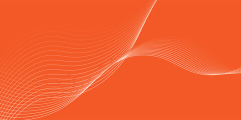 Abstract Background, using brick orange or dark red, gives a warm, stimulating and energetic feeling. vector background technology wave