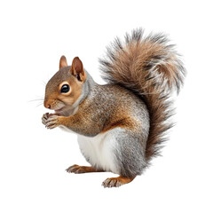 Fototapeta premium squirrel isolated on white