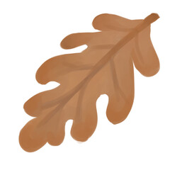 white oat leaf hand drawn 