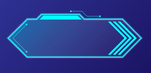 Futuristic Interface Components in Motion