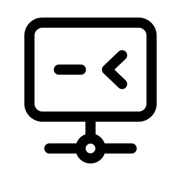 Backend Programming Professional Line Icon Set. Modern vector illustrations of coding logic, database systems, server management, and developer workflows.