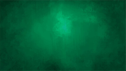 Deep Green Abstract Smoke & Watercolor Texture Background with Dark Emerald Grunge Wash with Soft Light Glow. Moody Horror, Fantasy, or Elegant Digital Backdrop.