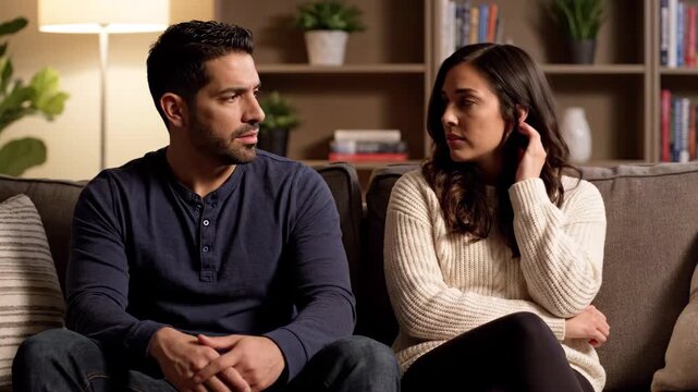 Scenes of a Couple's Argument (Verbal Dispute, Home, Serious)
