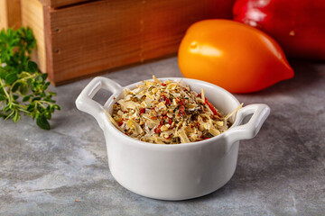 Dry vegetables seasoning for cooking