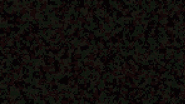 abstract green background with particles